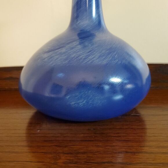 Lebanon Hand Blown Bottle Vase Glass Recycled from Beirut 2020 Explosion - Picture 6 of 6